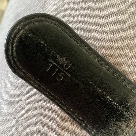 GUCCI RARE black handsome clipping belt 46/115 - Picture 9 of 10